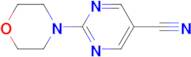 2-(4-morpholinyl)-5-pyrimidinecarbonitrile