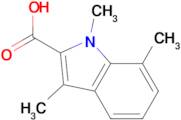 1,3,7-trimethyl-1H-indole-2-carboxylic acid