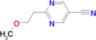 2-(2-methoxyethyl)-5-pyrimidinecarbonitrile