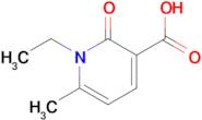 1-ethyl-6-methyl-2-oxo-1,2-dihydro-3-pyridinecarboxylic acid