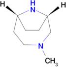 (1S*,6R*)-3-methyl-3,9-diazabicyclo[4.2.1]nonane