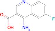 4-amino-6-fluoro-3-quinolinecarboxylic acid