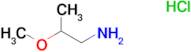 (2-Methoxypropyl)amine hydrochloride