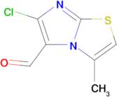 6-chloro-3-methylimidazo[2,1-b][1,3]thiazole-5-carbaldehyde