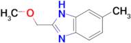 2-(methoxymethyl)-5-methyl-1H-benzimidazole
