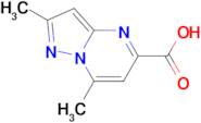 2,7-dimethylpyrazolo[1,5-a]pyrimidine-5-carboxylic acid