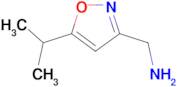 1-(5-Isopropyl-3-isoxazolyl)methanamine