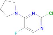 2-chloro-5-fluoro-4-(1-pyrrolidinyl)pyrimidine