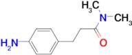 3-(4-aminophenyl)-N,N-dimethylpropanamide