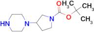 tert-butyl 3-(1-piperazinyl)-1-pyrrolidinecarboxylate