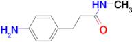 3-(4-aminophenyl)-N-methylpropanamide