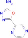 5-(2-pyrazinyl)-1,3,4-oxadiazol-2-amine