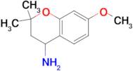 (7-methoxy-2,2-dimethyl-3,4-dihydro-2H-chromen-4-yl)amine
