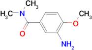 3-amino-4-methoxy-N,N-dimethylbenzamide