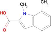 1,7-dimethyl-1H-indole-2-carboxylic acid