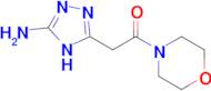 3-[2-(4-morpholinyl)-2-oxoethyl]-1H-1,2,4-triazol-5-amine