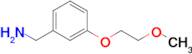 1-[3-(2-methoxyethoxy)phenyl]methanamine