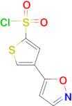 4-(5-isoxazolyl)-2-thiophenesulfonyl chloride