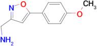 1-[5-(4-methoxyphenyl)-3-isoxazolyl]methanamine