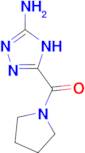 3-(1-pyrrolidinylcarbonyl)-1H-1,2,4-triazol-5-amine