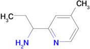 1-(4-methyl-2-pyridinyl)-1-propanamine