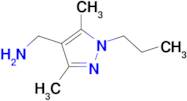 [(3,5-dimethyl-1-propyl-1H-pyrazol-4-yl)methyl]amine