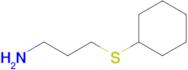 3-(cyclohexylthio)-1-propanamine