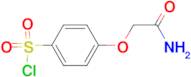 4-(2-amino-2-oxoethoxy)benzenesulfonyl chloride