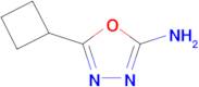 5-cyclobutyl-1,3,4-oxadiazol-2-amine