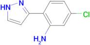 5-chloro-2-(1H-pyrazol-5-yl)aniline