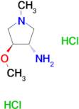 trans-4-Methoxy-1-methyl-3-pyrrolidinamine dihydrochloride