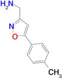 1-[5-(4-methylphenyl)-3-isoxazolyl]methanamine