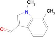 1,7-dimethyl-1H-indole-3-carbaldehyde