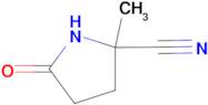 2-methyl-5-oxo-2-pyrrolidinecarbonitrile