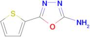 5-(2-thienyl)-1,3,4-oxadiazol-2-amine
