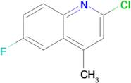 2-chloro-6-fluoro-4-methylquinoline