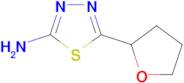 5-(tetrahydro-2-furanyl)-1,3,4-thiadiazol-2-amine