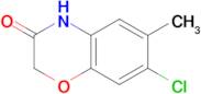 7-chloro-6-methyl-2H-1,4-benzoxazin-3(4H)-one