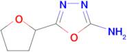 5-(tetrahydro-2-furanyl)-1,3,4-oxadiazol-2-amine