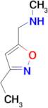 1-(3-ethyl-5-isoxazolyl)-N-methylmethanamine