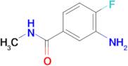 3-amino-4-fluoro-N-methylbenzamide