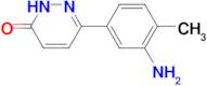6-(3-amino-4-methylphenyl)-3(2H)-pyridazinone