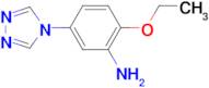 2-ethoxy-5-(4H-1,2,4-triazol-4-yl)aniline