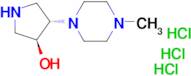 (3S,4S)-4-(4-methyl-1-piperazinyl)-3-pyrrolidinol trihydrochloride