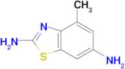 4-methyl-1,3-benzothiazole-2,6-diamine