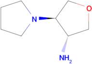 trans-4-(1-pyrrolidinyl)tetrahydro-3-furanamine