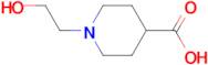 1-(2-hydroxyethyl)-4-piperidinecarboxylic acid