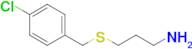 3-[(4-chlorobenzyl)thio]-1-propanamine