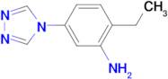 2-ethyl-5-(4H-1,2,4-triazol-4-yl)aniline