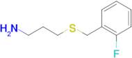 3-[(2-fluorobenzyl)thio]-1-propanamine